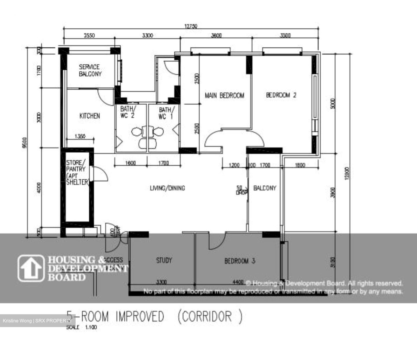 Blk 335 Sembawang Close (Sembawang), HDB 5 Rooms #513654811